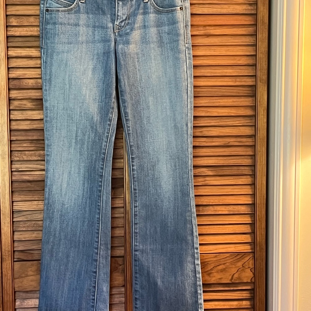 Old Navy Blue Flare Wide Leg Jeans